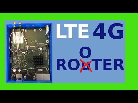 How to make a 4G/LTE Router hotspot with Rooter and a Mikrotik Routerboard