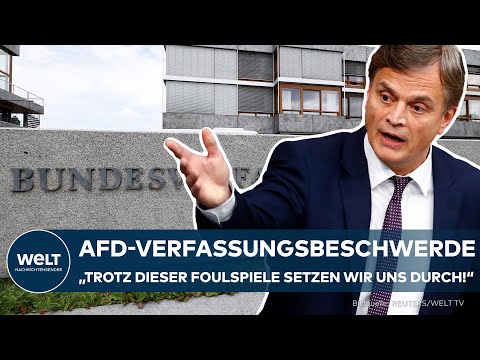 VERFASSUNGSBESCHWERDE DER AFD: „Verfassungsschutz wird von anderen Parteien okkupiert“