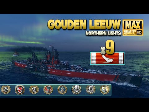 Kruiser "Gouden Leeuw": Bijna 10 van de 12 - World of Warships