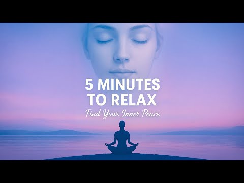 5 Minutes Guided Meditation for Deep Relaxation & Stress Relief | Find Inner Peace
