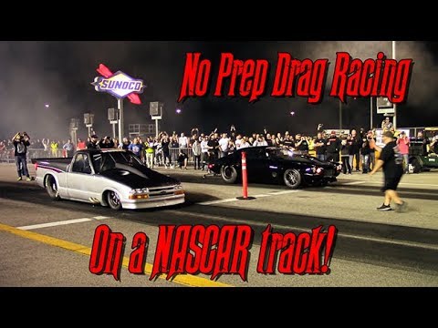 No Prep Racing on NASCAR Pit Road!