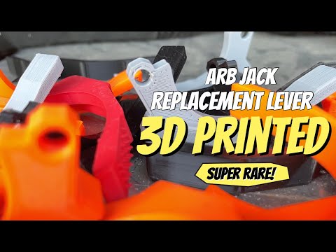 How To Fix A Broken ARB Jack Lever With A 3D Printed Replacement | DarkSideOverland.com