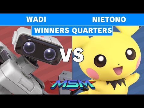 MSM 219 - Wadi (ROB) Vs DNG | Nietono (Pichu) Winners Quarters - Smash Ultimate - Smash Ultimate