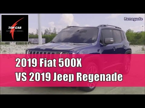 2019 Fiat 500X Vs 2019 Jeep Regenade | TOP CAR