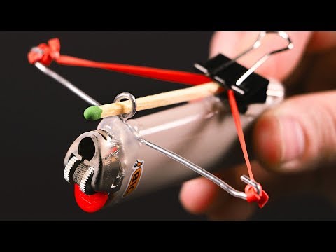 COOL CUSTOM FIRE CROSSBOW EXPERIMENT
