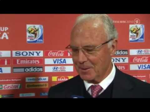 Günter Netzer - Laudatio von Beckenbauer