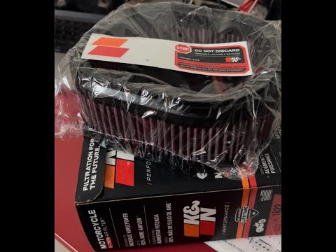 DIY: Installing the K&N air filter PL1822 on Indian Super Chief Limited