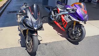 New Aprilia Xtrenta Meets Old 1100 Factory