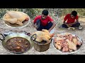 Poultry Boiler Chicken Curry Masala Cooking Bihari Style Make Poultry Chicken Recipe In Desi Style