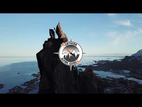 Climbing in the Lofoten Islands with Northern Alpine Guides.