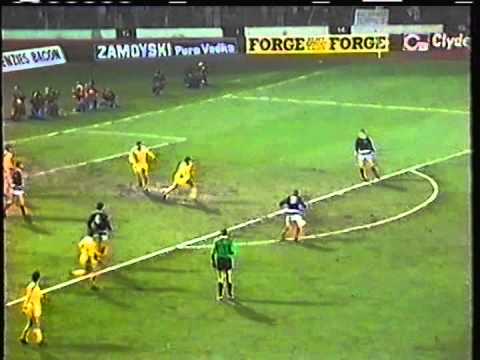 1986 (March 26) Scotland 3- Romania 0 (Friendly)