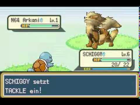 A Wild N64 Arkani in Firered