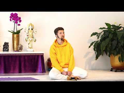 Rückenyoga Mittelstufe mit Kalidas - Yoga Vidya Live 09:15 Uhr 29.09.2020