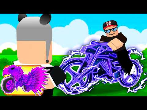 Bisiklet Oyununda NOOB Gibi Davrandım ve Sonra En Güçlü Bisikleti Aldım ! - Roblox