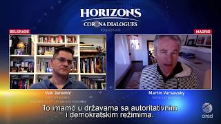 Martin Varsavsky and Vuk Jeremic on COVID-19 pandemics