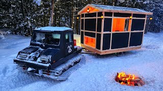 Download lagu I Built a Cabin on SKIS! Cozy Winter Camper for Backcountry Expeditions. mp3 Download lagu I Built a Cabin on SKIS! Cozy Winter Camper for Backcountry Expeditions. mp3