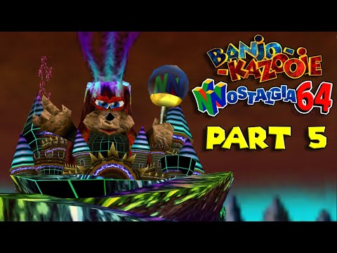 Banjo-Kazooie: Nostalgia 64 100% Full Playthrough (Part 5);  New Banjo-Kazooie romhack