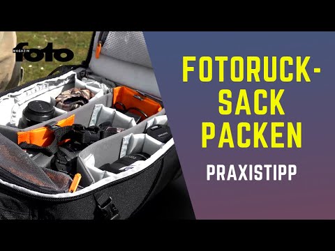 Was gehört wie in den Fotorucksack – unsere Pack-Tipps