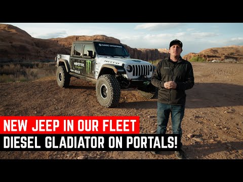 NEW DIESEL JEEP GLADIATOR ON PORTALS! | VEHICLE BREAKDOWN