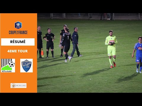 COUPE DE FRANCE : AS TOURLAVILLE  - FC ST LO MANCHE (0-2)