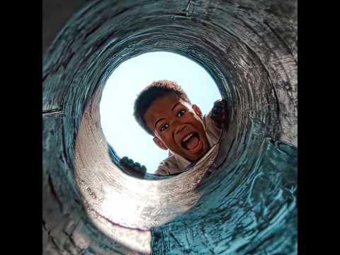 The bravest big brother: he crawled into the pipe to save his little brother. #movie #edit