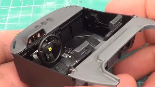 Building a small Ferrari 288 GTO 1/24 scale kit - Part 2