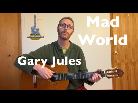 Mad World - Gary Jules | Fingerstyle Guitar Tutorial + Arrangement