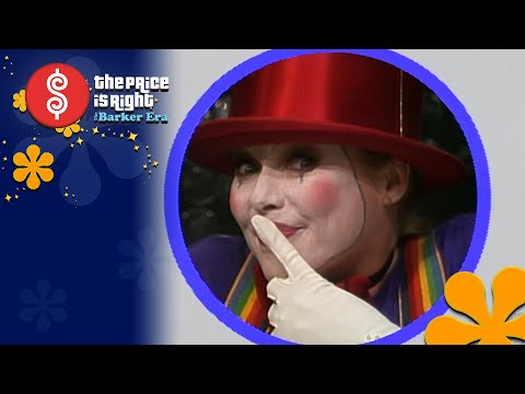 Holly Plays a Mime During a Price Is Right Showcase - The Price Is Right 1983