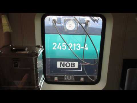 Germany: On board a Hamburg Altona to Westerland NOB train hauled by a class 245 diesel loco