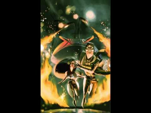 'TERROR from The Ninth Galaxy' [Painting progression]