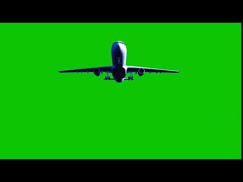 Green Screen: Airplane Video - 2