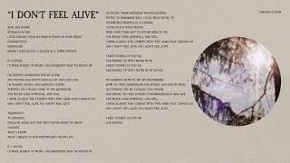 Chelsea Cutler - I Don't Feel Alive (Lyric Video)