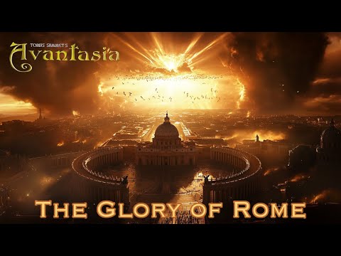 The Glory of Rome by Avantasia - with lyrics + images generated by an AI