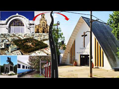 131 De Rafaela (La Perla del Oeste) a Frontera, Santa Fe, Argentina #viaje #virtual #drone #turismo