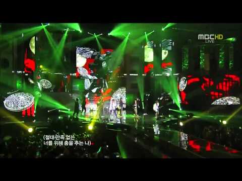 111231 SHINee   Lucifer at MBC 가요대제전 720p