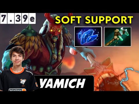Yamich Grimstroke Soft Support - Dota 2 Patch 7.39e Pro Player Full Gameplay