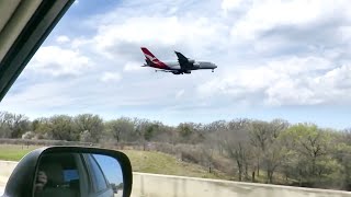 A380 Is Hovering Mid-Air