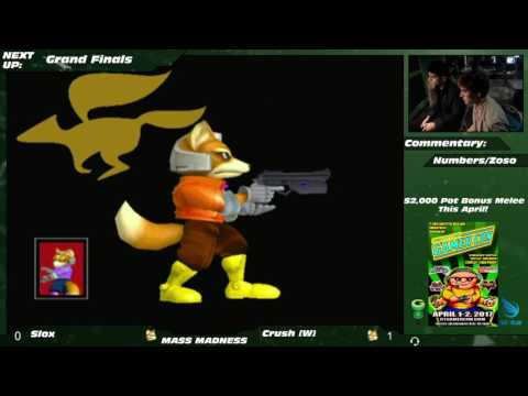 Slox [L] (Sheik, Fox) vs. EGtv | Crush [W] (Red Fox) - MM15 SSBM Pro Bracket GF