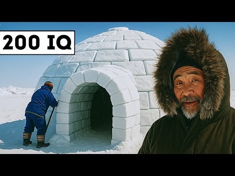 Как инуиты строят настоящее иглу всего за 2 часа