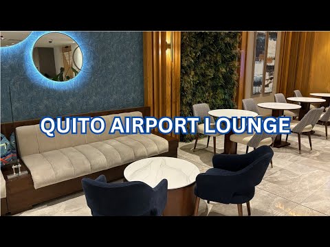 REVISÃO: Sala VIP Internacional, Aeroporto de Quito