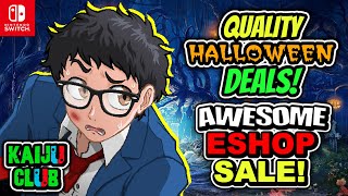 QUALITY DEALS! Nintendo Switch EShop Sales AVAILABLE NOW! Halloween Sale!