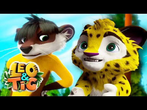 Leo and Tig 🦁 Off with the Feathered Ones 🐯 Funny Family Good Animated Cartoon for Kids