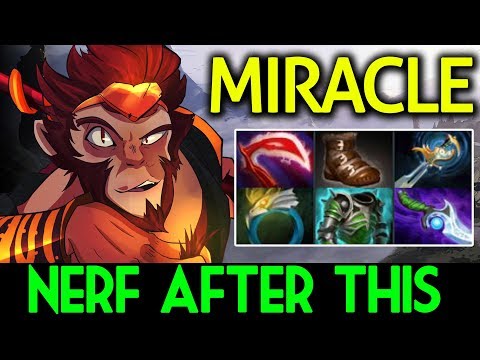 Miracle- Dota 2 [Monkey King] 100% Nerf After This!!!