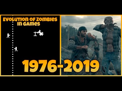 🧟 Evolution of Zombies in Games 1976 2020 😱 All - NEW