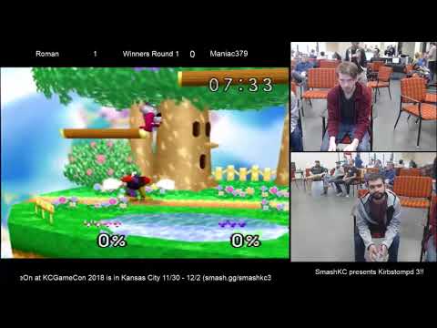 Kirbstompd 3 - Maniac379  (Falcon) vs Roman (Falcon) Winners 1
