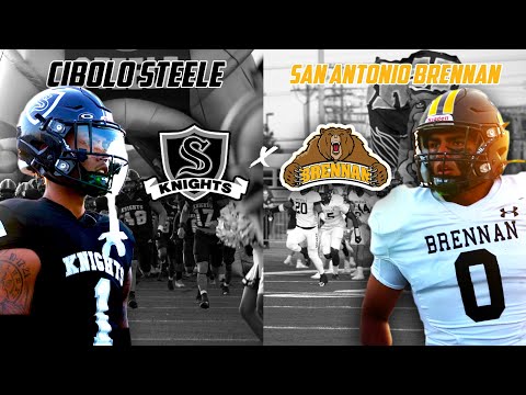 San Antonio Brennan vs Cibolo Steele  🔥🔥 Texas High School Football #TXHSFB
