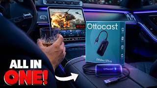 OTTOCAST Play2Video Ultra: 3-in-1 Magic AI Box | Wireless CarPlay & Android Auto