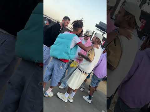 Justin Bieber and Jayden Smith at Coachella 2024