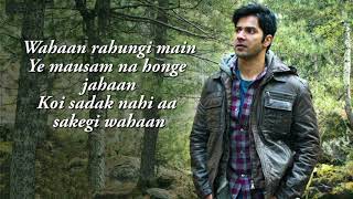 Chal | October | Varun Dhawan &amp; Banita Sandhu | Monali Thakur | Shantanu Moitra