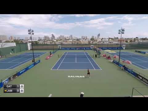 (13)Barbara Gatica v. (8)Suzan Lamens - singles - W25 SALINAS (match incomplete)